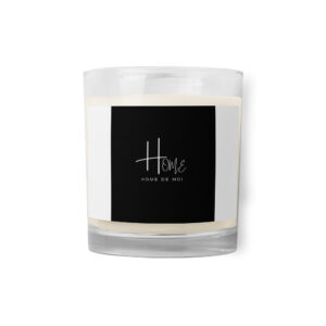 Soy wax candle Black