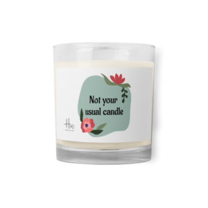Not your usual candle - It's Spring Edition Soy wax candle time
