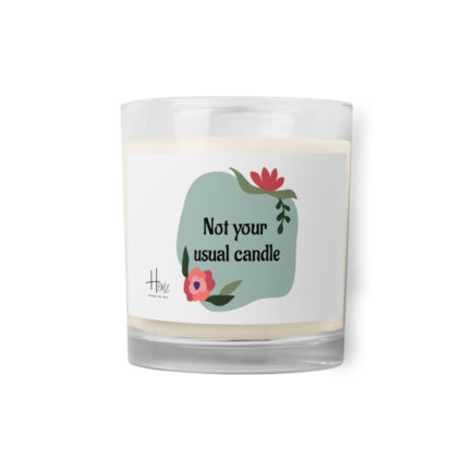 Not your usual candle - It's Spring Edition Soy wax candle time
